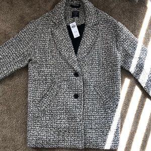 Wool-Blend Overcoat